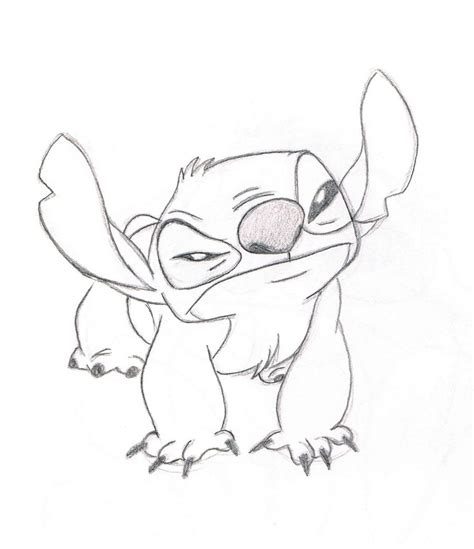 Cute Stitch Drawing At Getdrawings Free Download