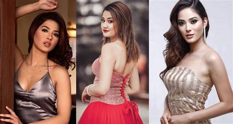 Top Most Beautiful Hot Nepali Actresses And Models Glamourhub Com