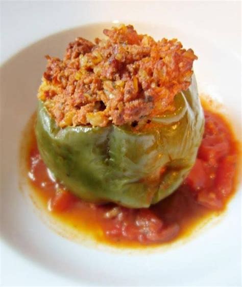 Old Fashion Stuffed Green Peppers Recipe Stuffed Peppers Peppers