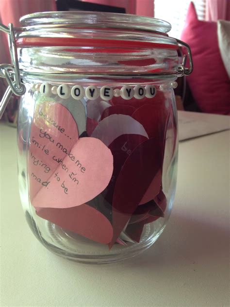 Jar Of Reasons Why I Love You So Cute And Great For