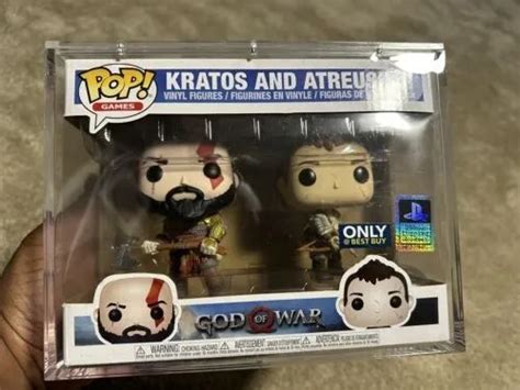 Funko Pop Games God Of War Kratos And Atreus 2 Pack Best Buy