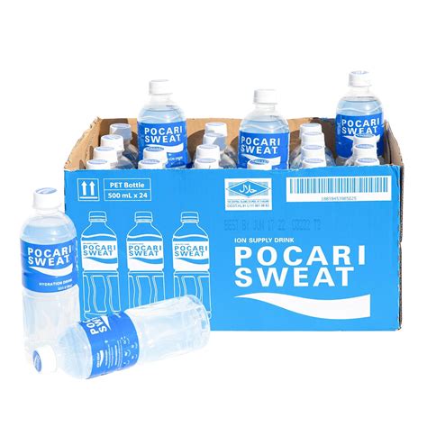 Amazon.com : Pocari Sweat 24-Pack - 16.9oz PET Bottles, Now in the USA