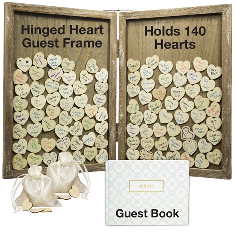 The beech effect frame has a clear plastic front panel and measures 30cm (w) x 42cm (h). Wedding Guest Drop Top Frame Wedding Guest Book ...