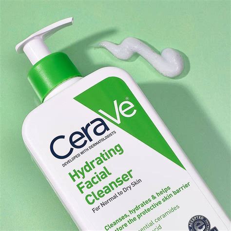 Cerave Hydrating Facial Cleanser For Normal To Dry Skin 355ml Beauty Hub