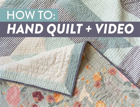 How To Hand Quilt With Video Tutorial Suzy Quilts