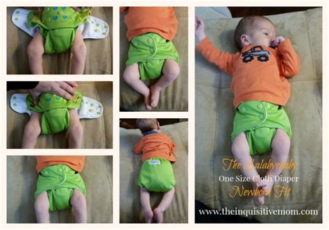 The Lalabyebaby One Size Cloth Diaper Newborn Fit The Inquisitive Mom