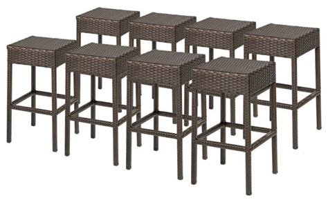 8 Barbados Backless Barstools Tropical Outdoor Bar Stools And