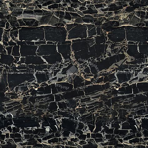 Slab Marble Portoro Black Texture Seamless 01920