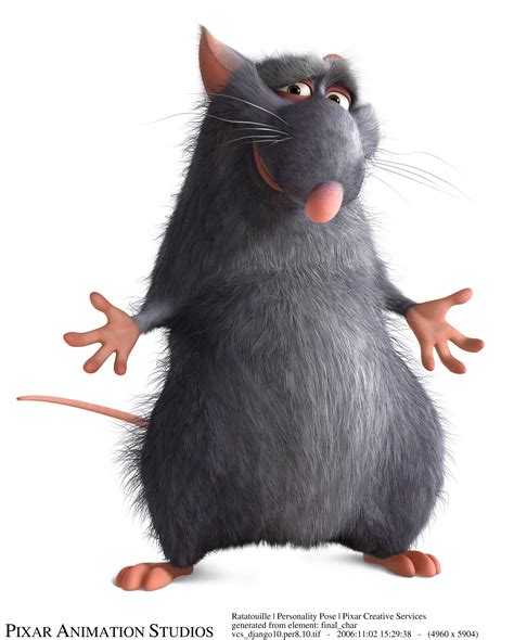 Six New High Resolution Ratatouille Character Photos Film