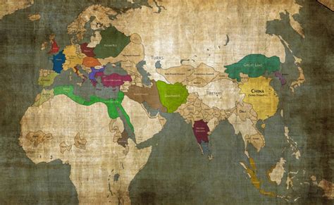 Map Old World In 11th Century Infographictv Number One