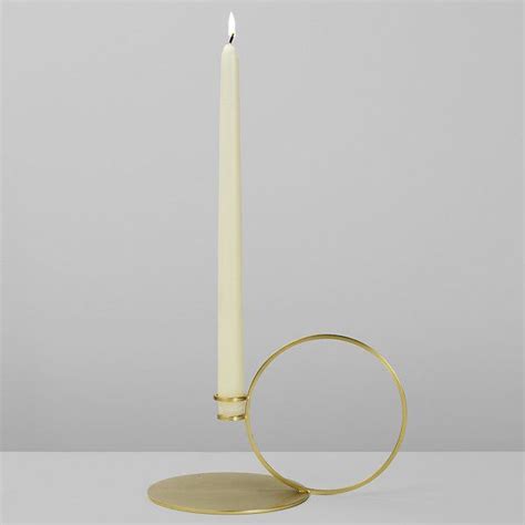 The Bugia Candleholder Is Constructed Of Delicate Steel With A Brushed