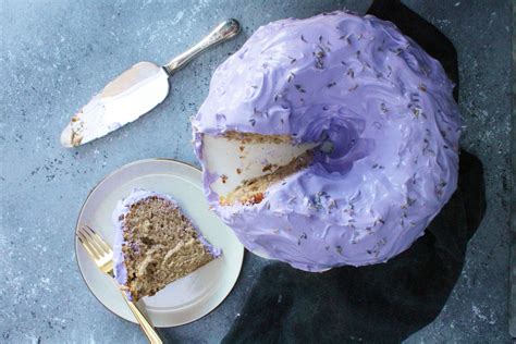 Earl Grey Chiffon Cake With Lavender Meringue Icing Wholesale Club