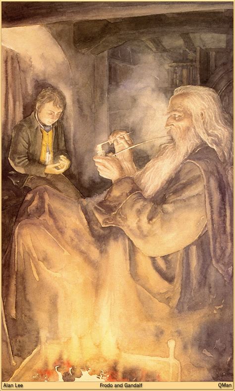 Tolkien's artwork was a key element of his creativity from the time when he began to write fiction. Alan Lee`s illustration - J.R.R. Tolkien Photo (34057191 ...