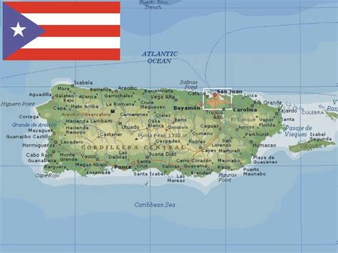 Puerto Rico Map Puerto Rico Puerto