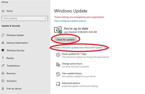 Manually Update Windows 10 Engineering Information Technology Help