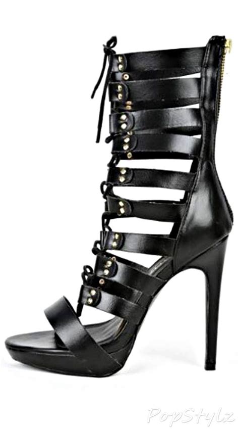 Shoes Page 84 Popstylz Strappy High Heels Sandals Sexy Women Shoes