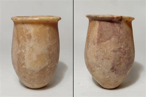 An Egyptian Alabaster Jar Middle Kingdom Ca 2061 1690 Bc Agora