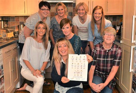 Strong Soham Mums Make A Date For Fund Raising In Charity Calendar