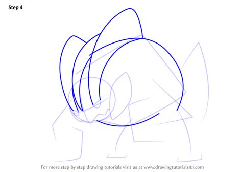 How To Draw Mega Swampert From Pokemon Pokemon Step By Step