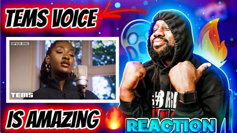 FIRST TIME HEARING Tems Higher Live Performance Open Mic Genius Rd MAB Reaction