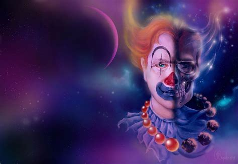 Creepy Clown Wallpaper