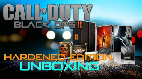 Call Of Duty Black Ops 2 Hardened Edition Xbox 360 Unboxing Youtube