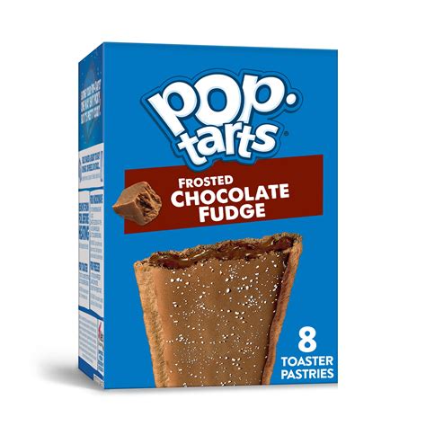 pop tarts breakfast toaster pastries frosted chocolate fudge 8 ct 13 5 oz