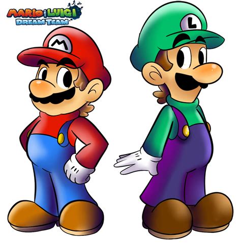 Mario And Luigi Dream Team By Raygirl12 On Deviantart