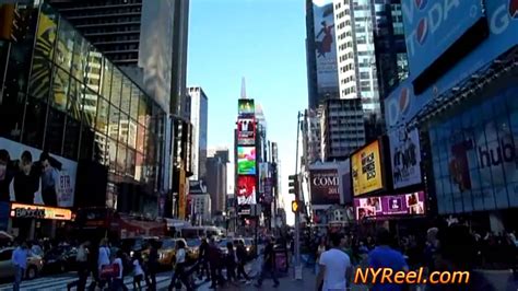 Times Square 42nd Street New York City Youtube