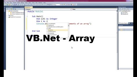 Vbnet Programming Language For Beginners Part 6 Youtube