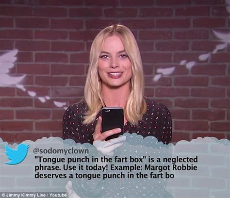 Margot Robbie Reacts With A Big Wow To Mean Tweet On Jimmy Kimmel