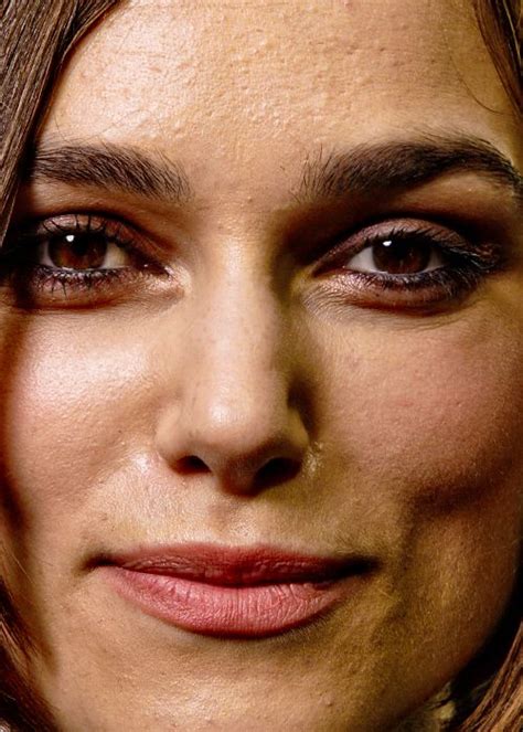 Keira Knightley Without Professional Make Up Or Photoshop Belleza