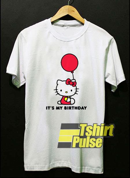 Hello Kitty Its My Birthday T Shirt For Men And Women Tshirt