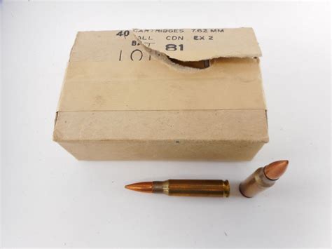 762mm Ball Cdn Ex 2 Ammo Switzers Auction And Appraisal Service