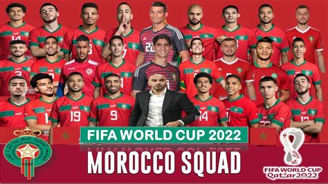 Resmi Skuad Timnas Maroko Di Piala Dunia 2022 Fifa World Cup 2022