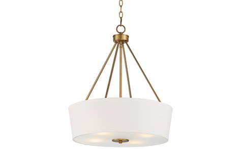 Possini Euro Design Saffira Warm Gold Metal Pendant Light 20 Wide