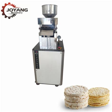 China Factory Korean Rice Cake Making Machine Rice Biscuit Device