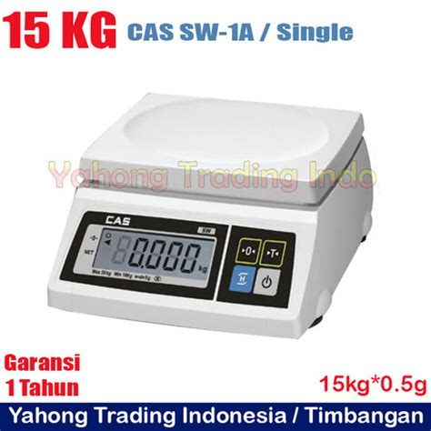 Jual Timbangan Digital Dapur Meja Cas Sw A Single Display Kg G Jakarta Barat Yahong