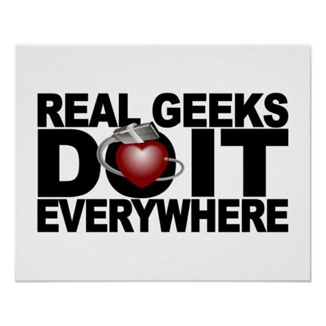 Real Geeks Poster Customize 1350 By Pizzariia The Post Real Geeks