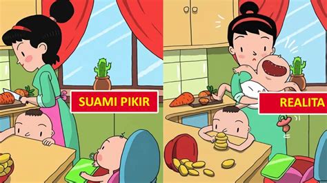 5 Ilustrasi “ekspektasi Vs Realita” Seorang Ibu Rumah Tangga Di Mata