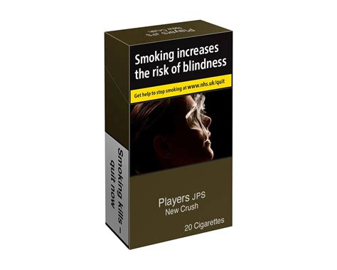 Jps Players New Crush King Size 20 Cigarettes Smoke King
