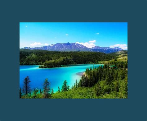Emerald Lakes Photograph By Fred Boehm Fine Art America