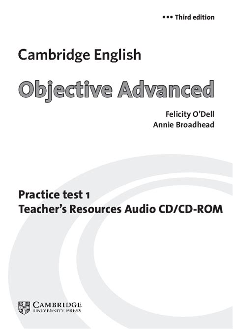 Objective Advanced 3rd Edition Pdf - Objective Advanced ...
