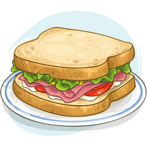 Sandwich Clipart Ham Pictures On Cliparts Pub