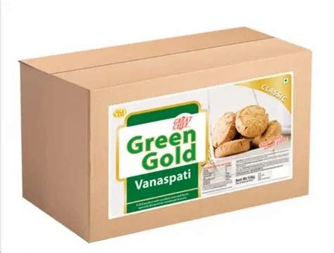 Green Gold Paking Puff King Bakery Vanaspati For Puff Packaging Type