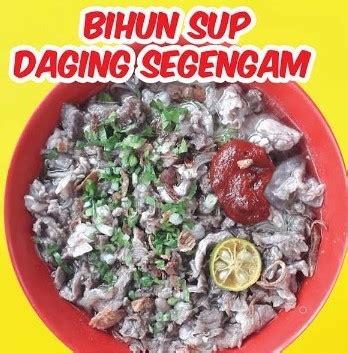 Sup daging di restoran sururi kuala lumpur since 1986. Bihun Sup Daging Segenggam - Asnaf i-Care