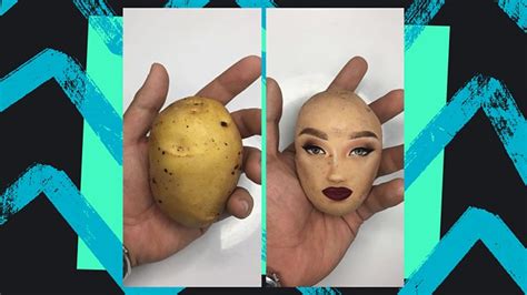 A New Make Up Challenge Has Gone Viral Youre Going To Need A Potato