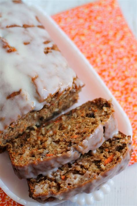 Bread was done at 40min (pulled from side of pan. Frugal Foodie Mama: Healthy Carrot Cake Banana Bread