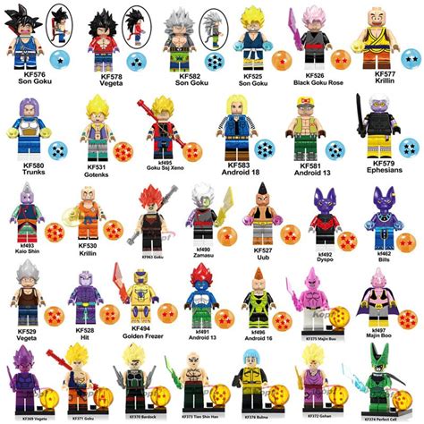 The largest dragon ball legends community in the world! Dragon Ball Z Resurrection Figure Building Block Toy compatible with lego - Friday Hot Deals