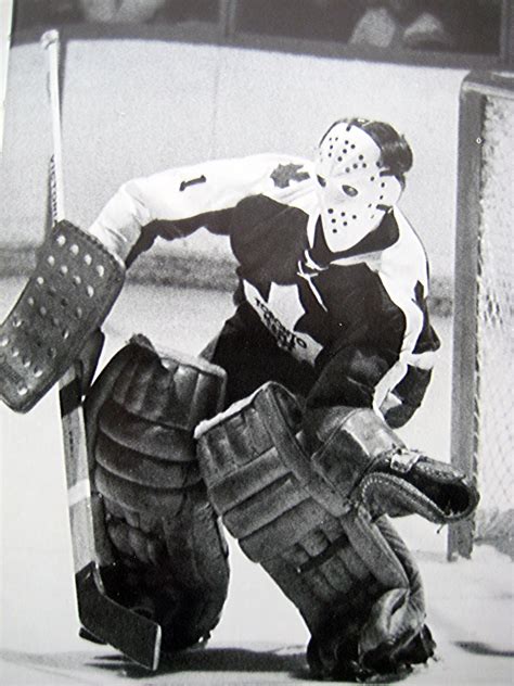 Vintage Leafs Jacques Plante Photograph